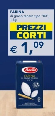 Esselunga Barilla farina offerta