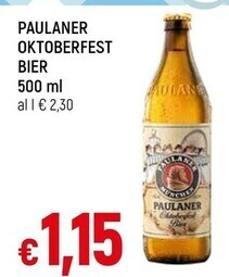 Paulaner oktoberfest bier
