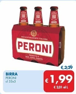 MD Discount Peroni birra offerta