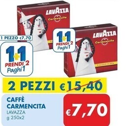 MD Discount Lavazza caffè carmencita offerta