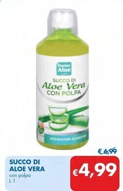 MD Discount Doctor aloe - succo di aloe vera offerta