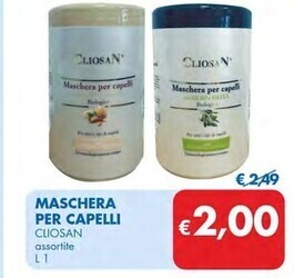 Cliosan maschera per capelli