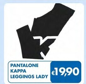 Kappa pantalone leggings lady