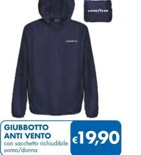 Giubbotto anti vento