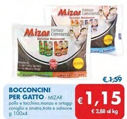 MD Discount Mizar - bocconcini per gatto offerta