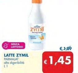 Parmalat latte zymil