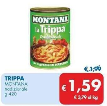 MD Discount TRIPPA MONTANA tradizionale g 420 offerta