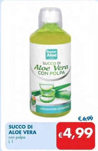 MD Discount SUCCO DI Aloe Vera CON POLPA L 1 offerta