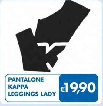 MD Discount PANTALONE KAPPA LEGGINGS LADY offerta