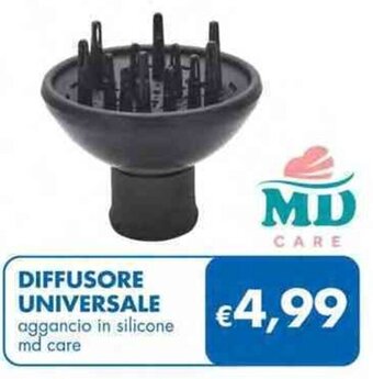 MD Discount DIFFUSORE UNIVERSALE aggancio in silicone md care offerta