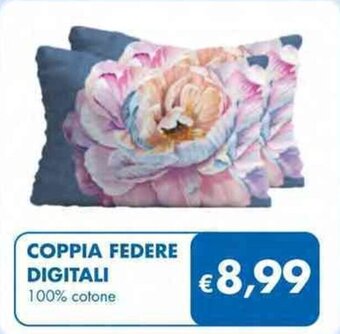 MD Discount COPPIA FEDERE DIGITALI 100% cotone offerta