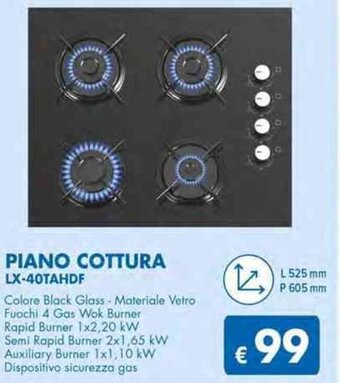 MD Discount PIANO COTTURA LX-40TAHDF offerta