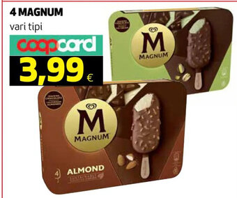 Coop 4 MAGNUM vari tipi offerta