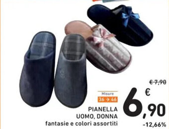 Spazio Conad Pianella Uomo, Donna offerta
