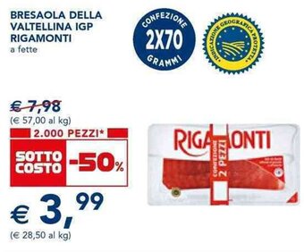 BRESAOLA DELLA VALTELLINA IGP RIGAMONTI