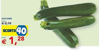 Esselunga ZUCCHINE offerta