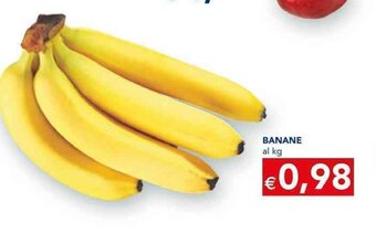 Esselunga BANANE offerta