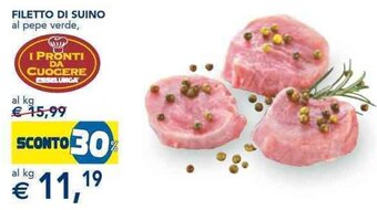 Esselunga FILETTO DI SUINO offerta