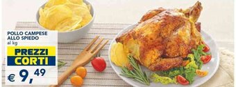 Esselunga POLLO CAMPESE ALLO SPIEDO offerta