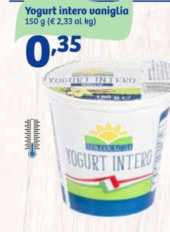 In'S Mercato Buongiorno natura yogurt intero vaniglia offerta
