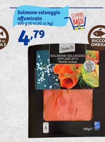 In'S Mercato Selezione più salmone selvaggio affumicato offerta