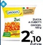 Conad City Orogel zucca a cubetti offerta