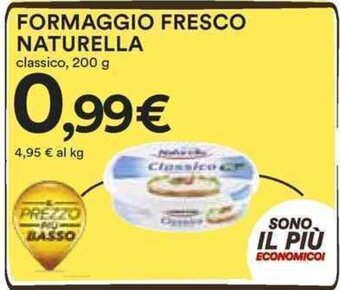 Coop FORMAGGIO FRESCO NATURELLA classico, 200 g offerta