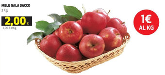 Ipercoop MELE GALA SACCO 2 Kg offerta