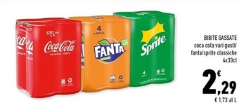 Conad Margherita Fanta bibite gassate offerta
