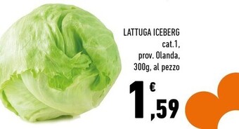 Conad Margherita Lattuga iceberg offerta