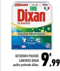 Conad Margherita Dixan detersivo polvere lavatrice offerta