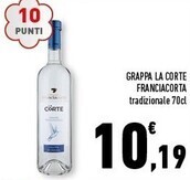 Conad Margherita Franciacorta grappa la corte offerta