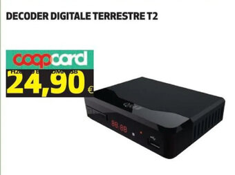 Ipercoop DECODER DIGITALE TERRESTRE T2 offerta