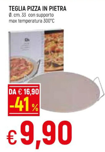 Famila Superstore TEGLIA PIZZA IN PIETRA offerta