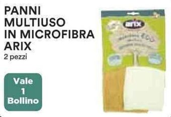 Coop PANNI MULTIUSO IN MICROFIBRA ARIX offerta