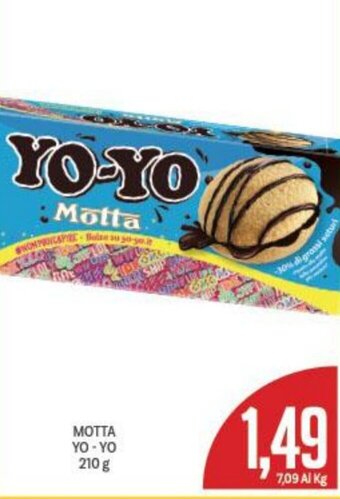 Supermercati Piccolo MOTTA YO - YO 210 g offerta