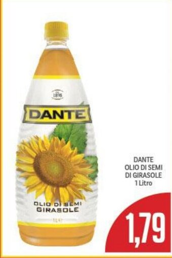 DANTE OLIO DI SEMI DI GIRASOLE 1 Litro