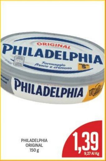 Supermercati Piccolo PHILADELPHIA ORIGINAL 150 g offerta