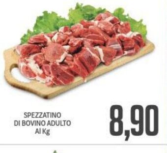 Supermercati Piccolo SPEZZATINO DI BOVINO ADULTO offerta