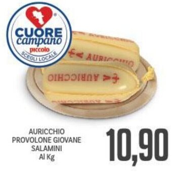 Supermercati Piccolo AURICCHIO PROVOLONE GIOVANE SALAMINI offerta