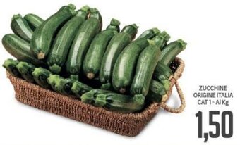 Supermercati Piccolo ZUCCHINE ORIGINE ITALIA CAT1 offerta