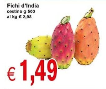 èccoMI Fichi d'India cestino g 500 offerta