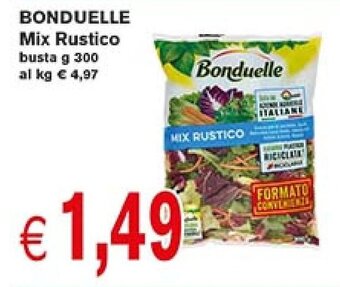 èccoMI BONDUELLE Mix Rustico busta g 300 offerta