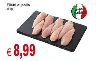èccoMI Filetti di pollo offerta