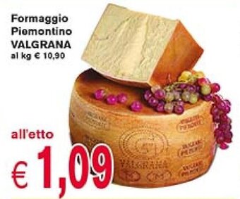 Formaggio Piemontino VALGRANA