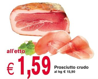 èccoMI Prosciutto crudo offerta