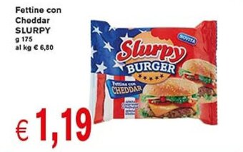 Fettine con Cheddar SLURPY g 175