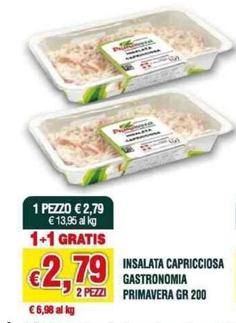Banco Fresco INSALATA CAPRICCIOSA GASTRONOMIA PRIMAVERA GR 200 offerta