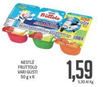 Supermercati Piccolo NESTLÉ FRUTTOLO VARI GUSTI 50 g x 6 offerta