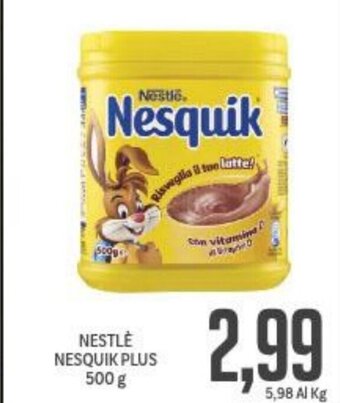 Supermercati Piccolo NESTLÈ NESQUIK PLUS 500 g offerta